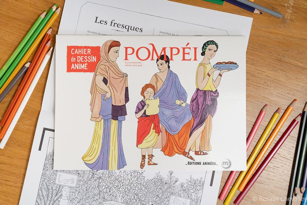 Stationery - Pompei - Cahier Animé BlinkBook - EDITIONS ANIMEES