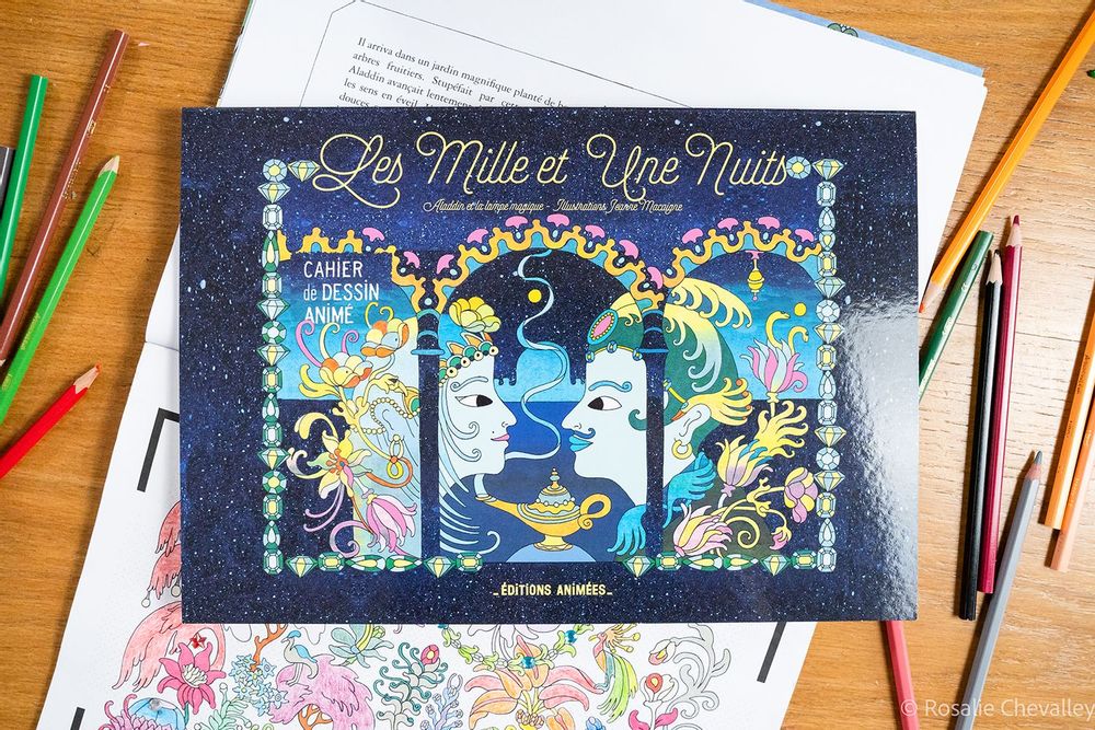 Papeterie - Cahier Animé Les Mille et Une Nuits & BlinkBook - EDITIONS ANIMEES