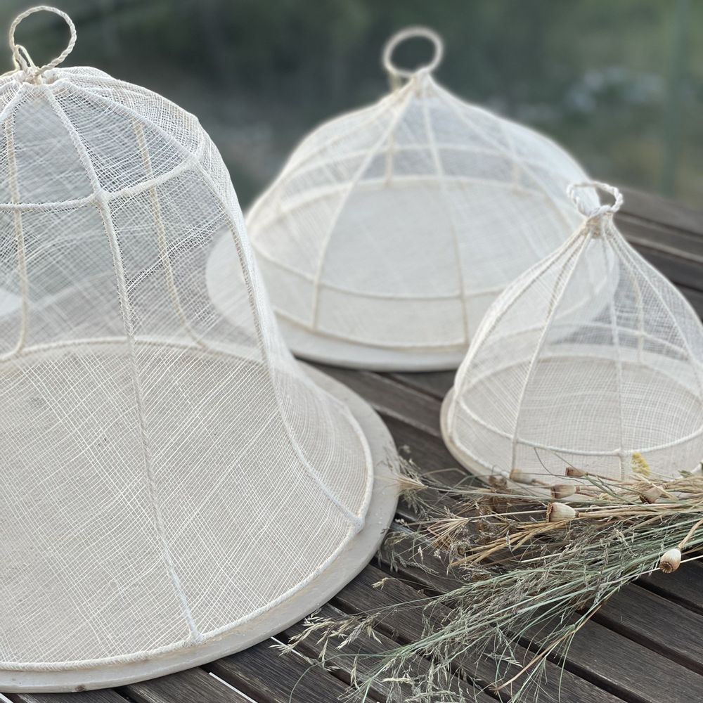 Trays - 100% abaca food covers - FIORIRA UN GIARDINO SRL