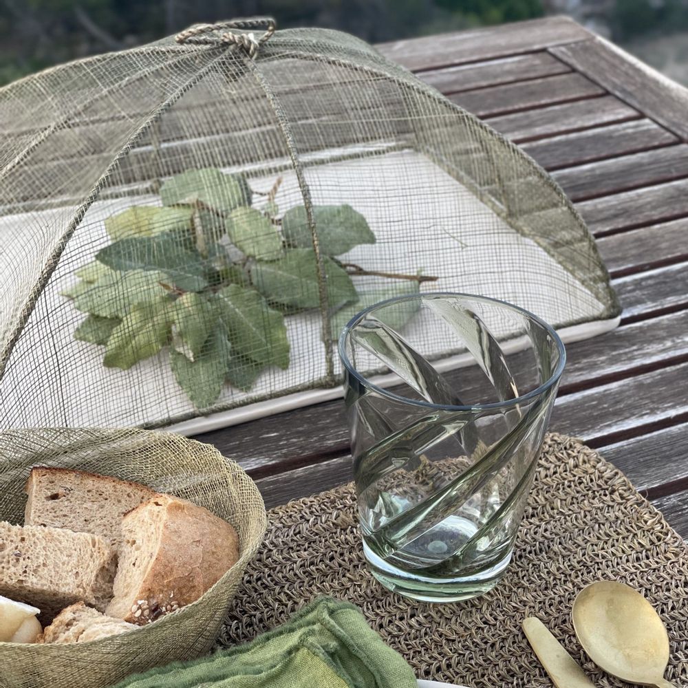 Trays - 100% abaca food covers - FIORIRA UN GIARDINO SRL