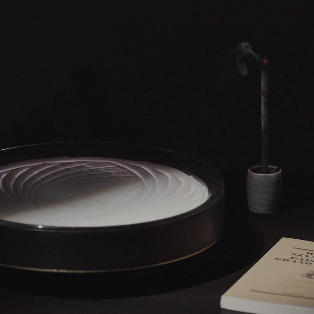 Design objects - SANDSARA obsidian kinetic sand sculpture. - MARBOLOUS