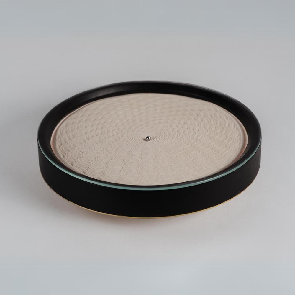Design objects - SANDSARA obsidian kinetic sand sculpture. - MARBOLOUS