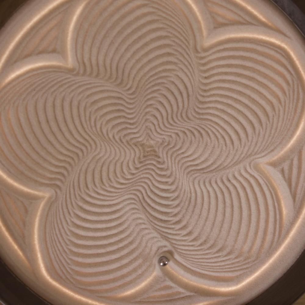 Design objects - SANDSARA obsidian kinetic sand sculpture. - MARBOLOUS