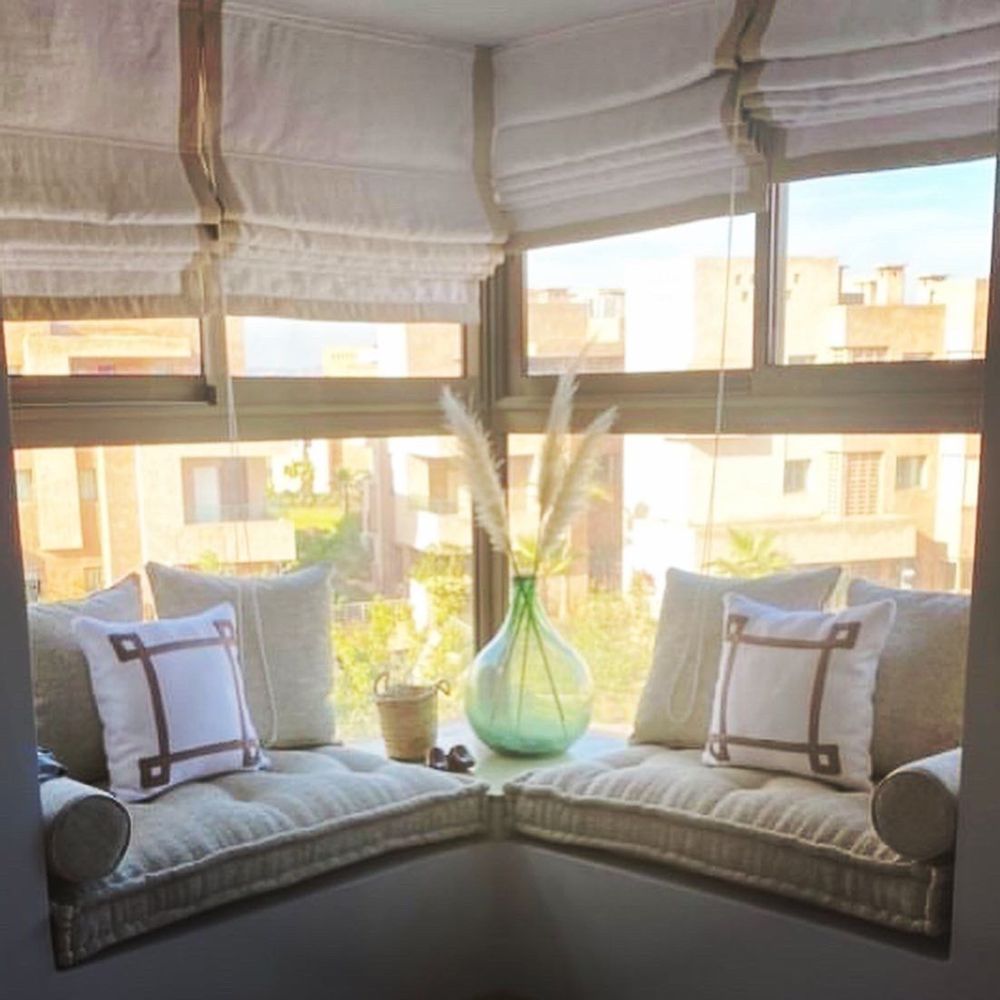 Curtains and window coverings - Store Aster - SCÈNES DE LIN