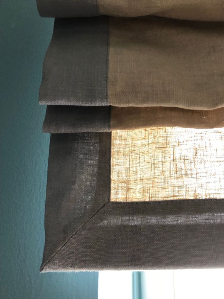 Curtains and window coverings - Store Aster - SCÈNES DE LIN