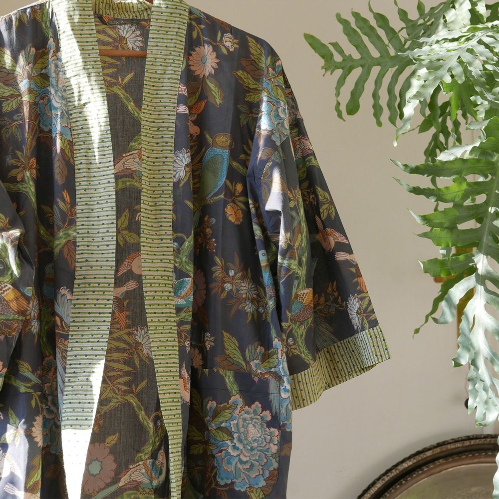Prêt-à-porter - KIMONO BIRD PARADISE - KARAWAN AUTHENTIC