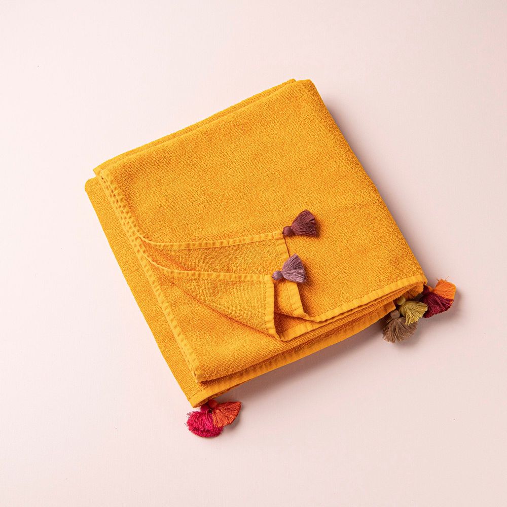 Accessoires de voyage - Serviette de plage Kiwi Playa - "Pompons" - MIA ZIA