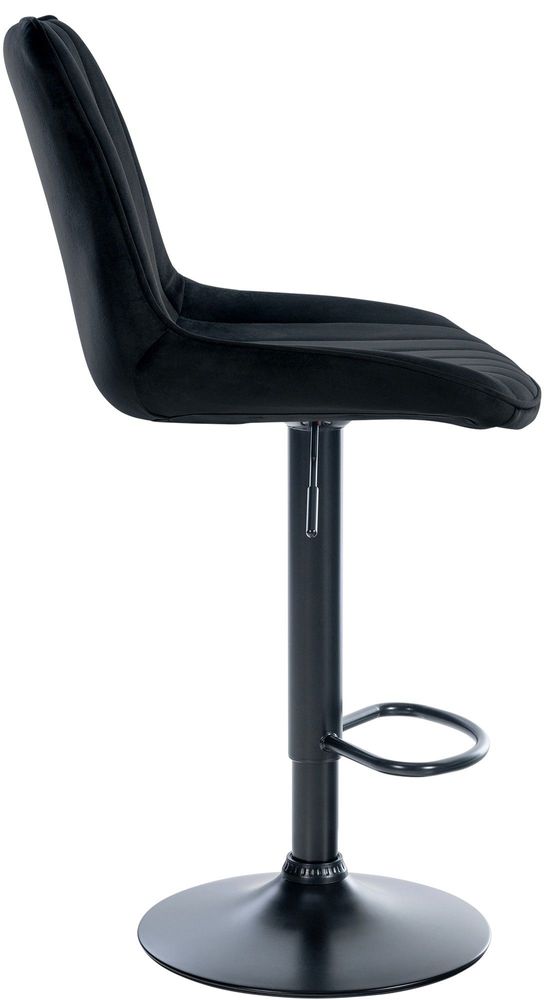 Stools - Toni bar chair - All black - VIBORR