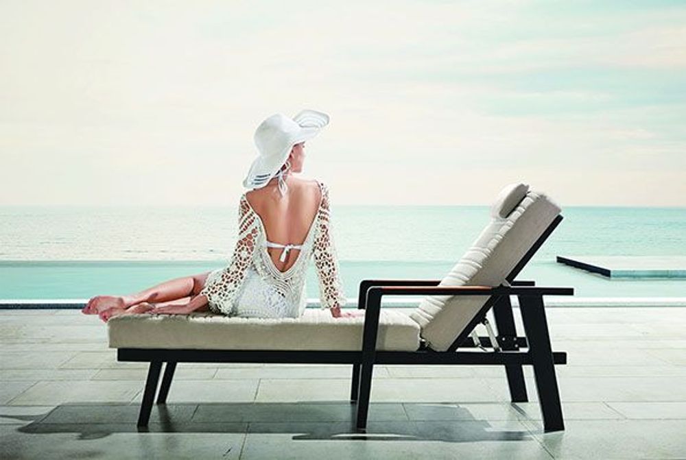 Fauteuils pour collectivités - ALU-TEAK Sunbeds - SUNSO