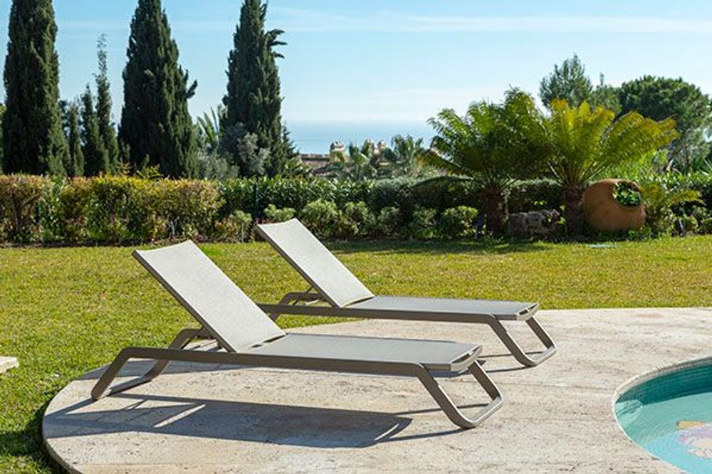 Fauteuils pour collectivités - Aluminium Sunbeds - SUNSO