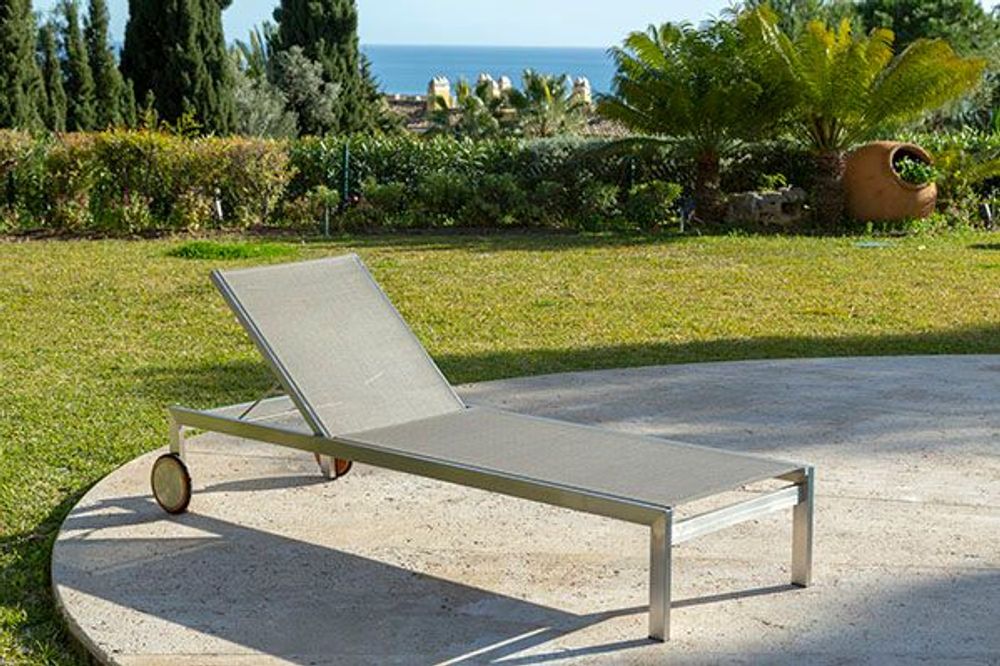 Fauteuils pour collectivités - Aluminium Sunbeds - SUNSO