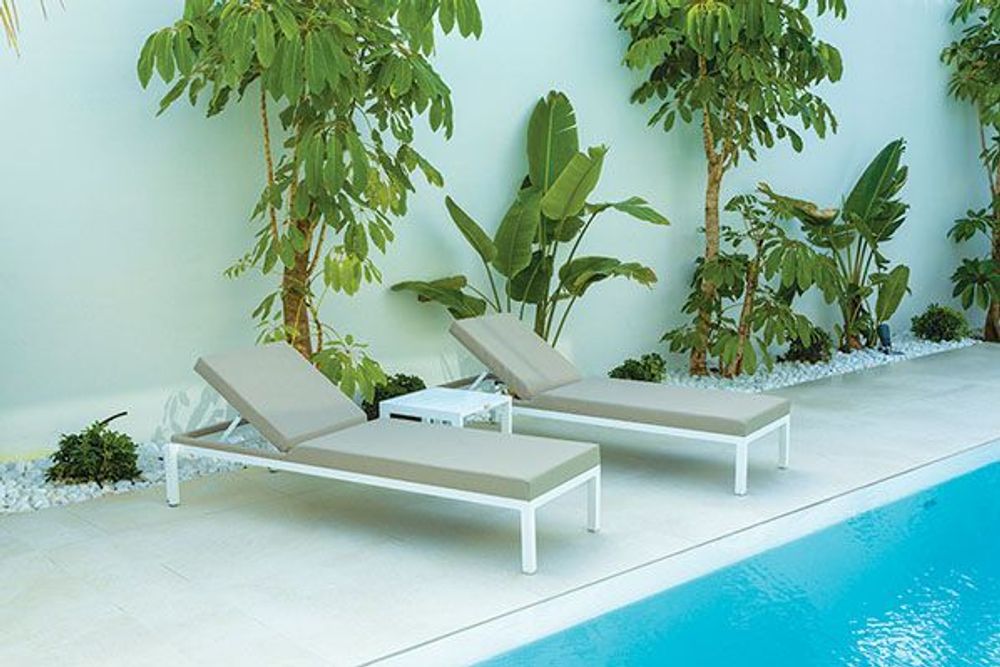 Fauteuils pour collectivités - Aluminium Sunbeds - SUNSO