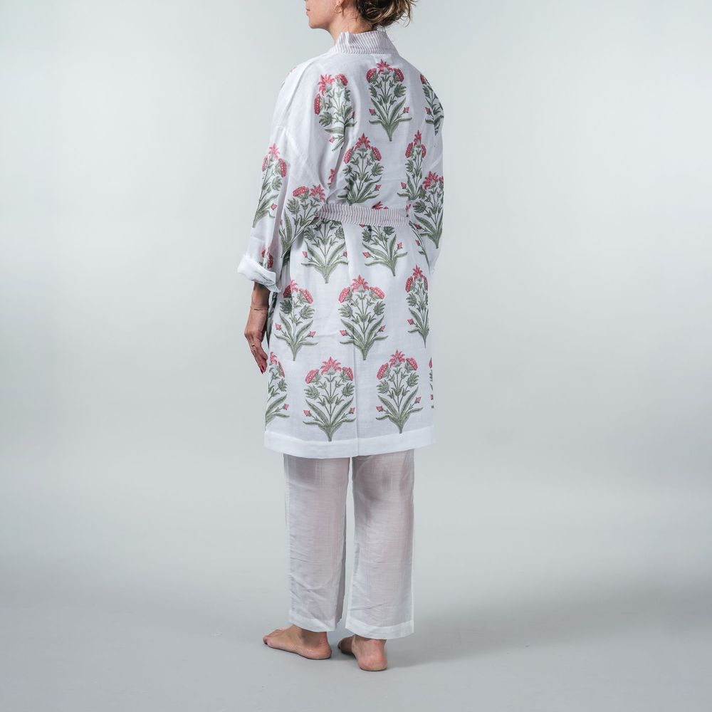 Sleepwear - Bouquet Robe - NEST FACTORY