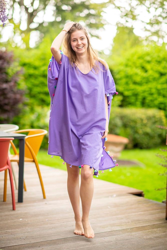 Tissus pour extérieurs - Poncho - 100% coton - MIA ZIA