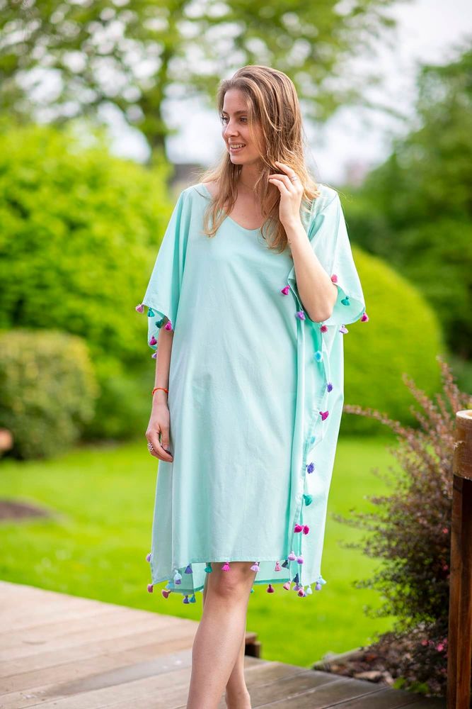 Tissus pour extérieurs - Poncho - 100% coton - MIA ZIA