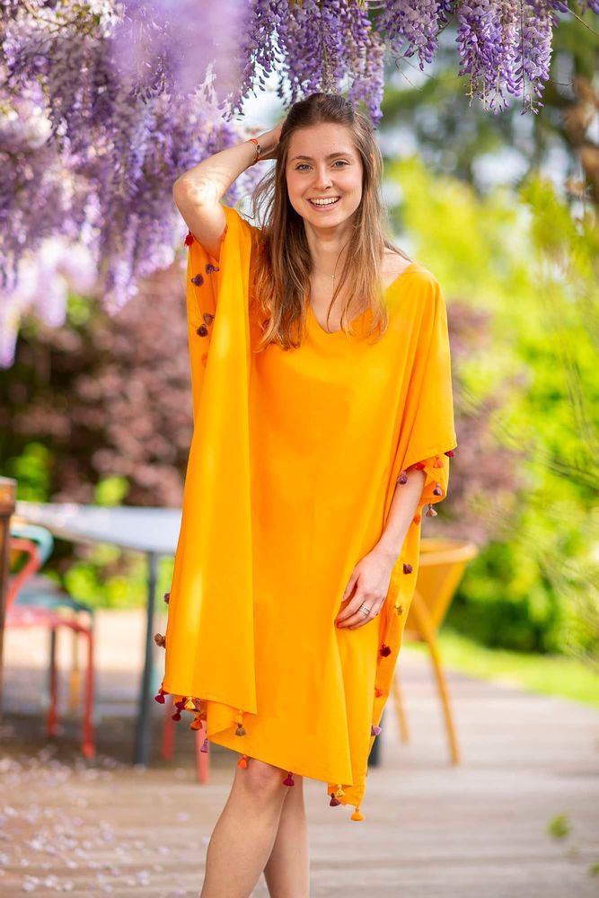 Tissus pour extérieurs - Poncho - 100% coton - MIA ZIA