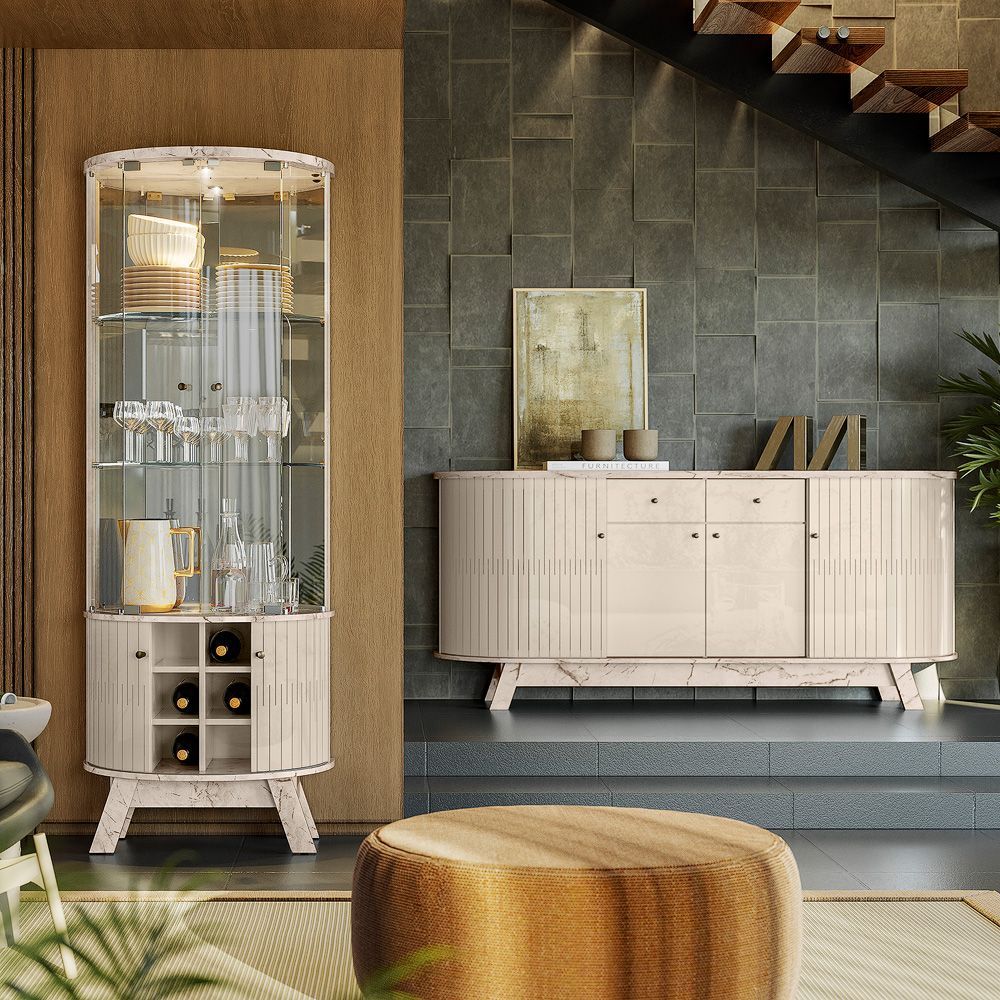 Buffets - Buffet MONACO et armoire MARINA - MADETEC