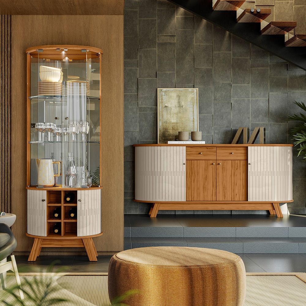 Buffets - Buffet MONACO et armoire MARINA - MADETEC