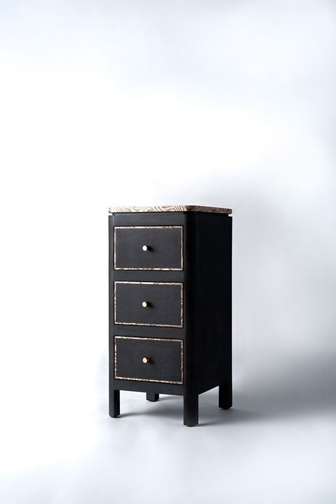 Night tables - MIRANDA SINGLE DRAWER NIGHT STAND - SOUTH SEA