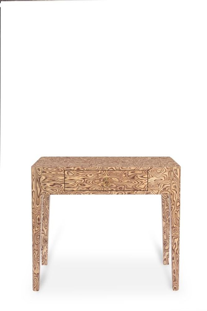 Desks - LEGAZPI DESK - Retro Swirl - small version - SOUTH SEA