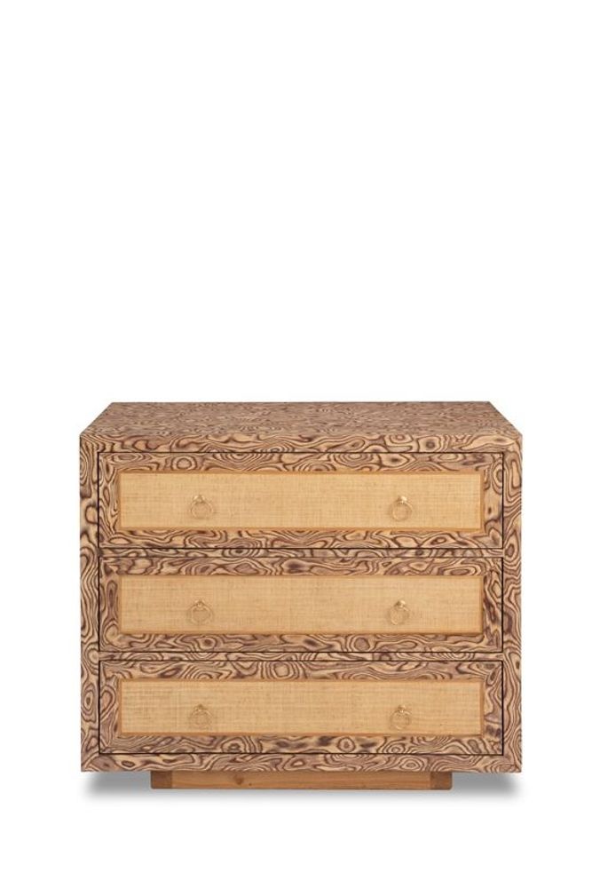 Chests of drawers - MIDORI 3 DRAWER DRESSER - SOUTH SEA
