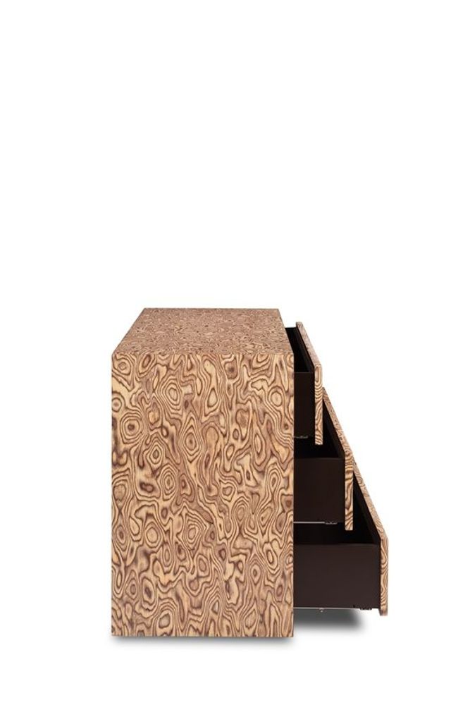 Chests of drawers - MIDORI 3 DRAWER DRESSER - SOUTH SEA