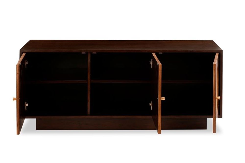 Sideboards - CIRCLES 3-DOOR CABINET - SOUTH SEA