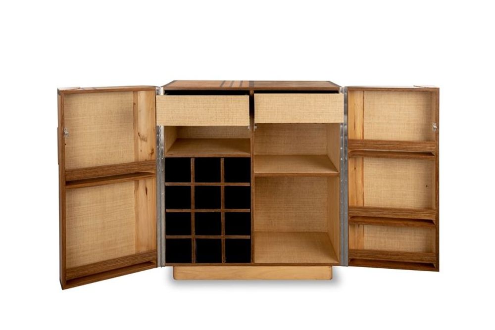 Sideboards - JORGE BAR CABINET - SOUTH SEA