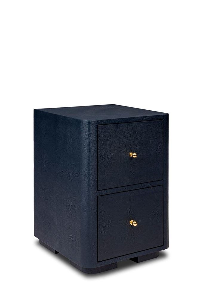 Night tables - MEHDI NIGHT TABLE - shagreen - SOUTH SEA