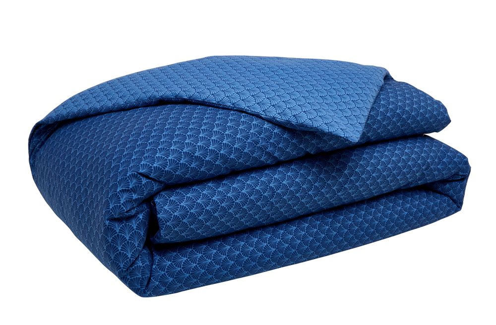 Linge de lit - Camille Marine - Parure de lit en bambou - ORIGIN