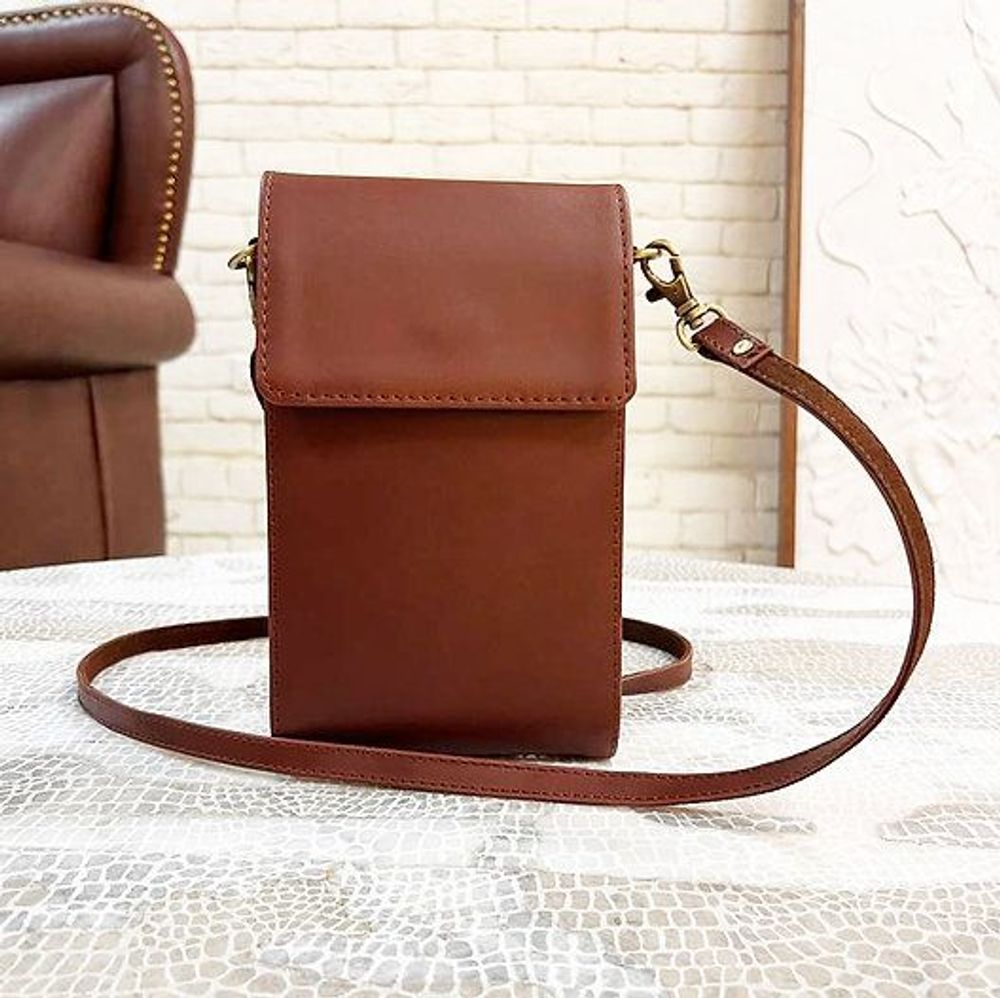 Sacs et cabas - Mini sac à bandoulière pour femme, fait main en cuir véritable - THECRAFTROOT