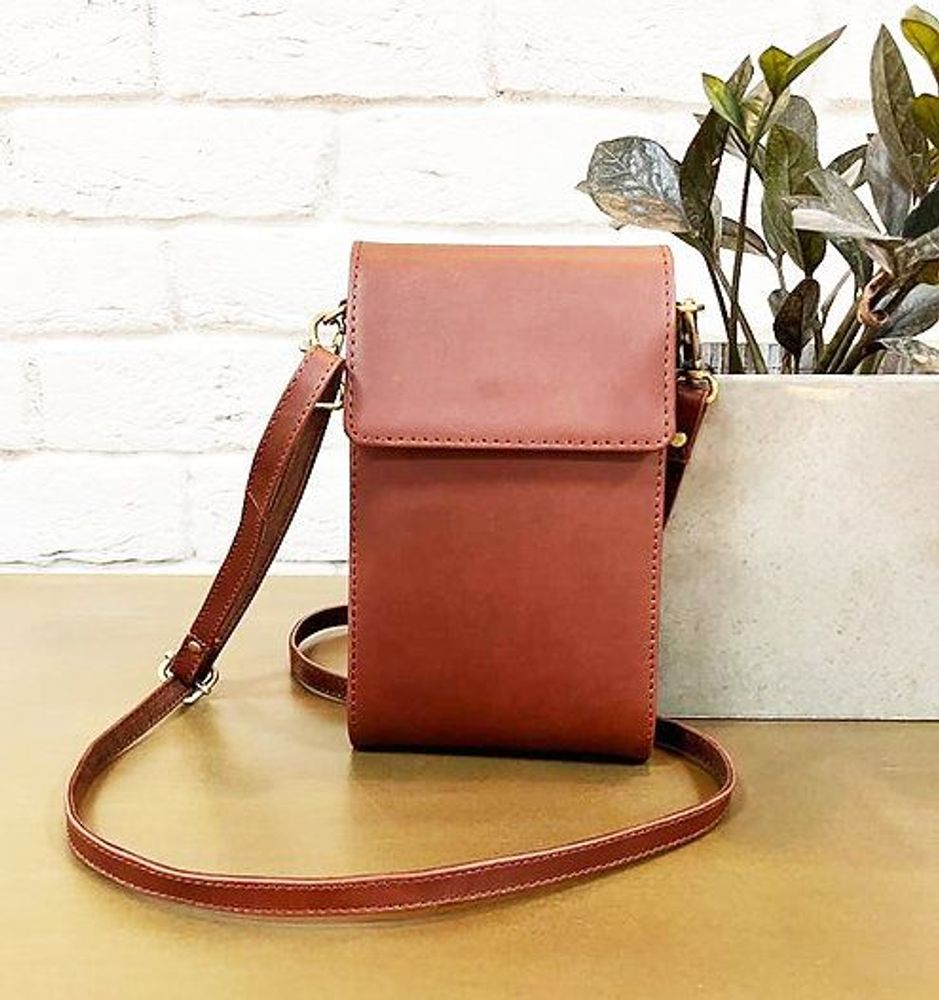 Sacs et cabas - Mini sac à bandoulière pour femme, fait main en cuir véritable - THECRAFTROOT