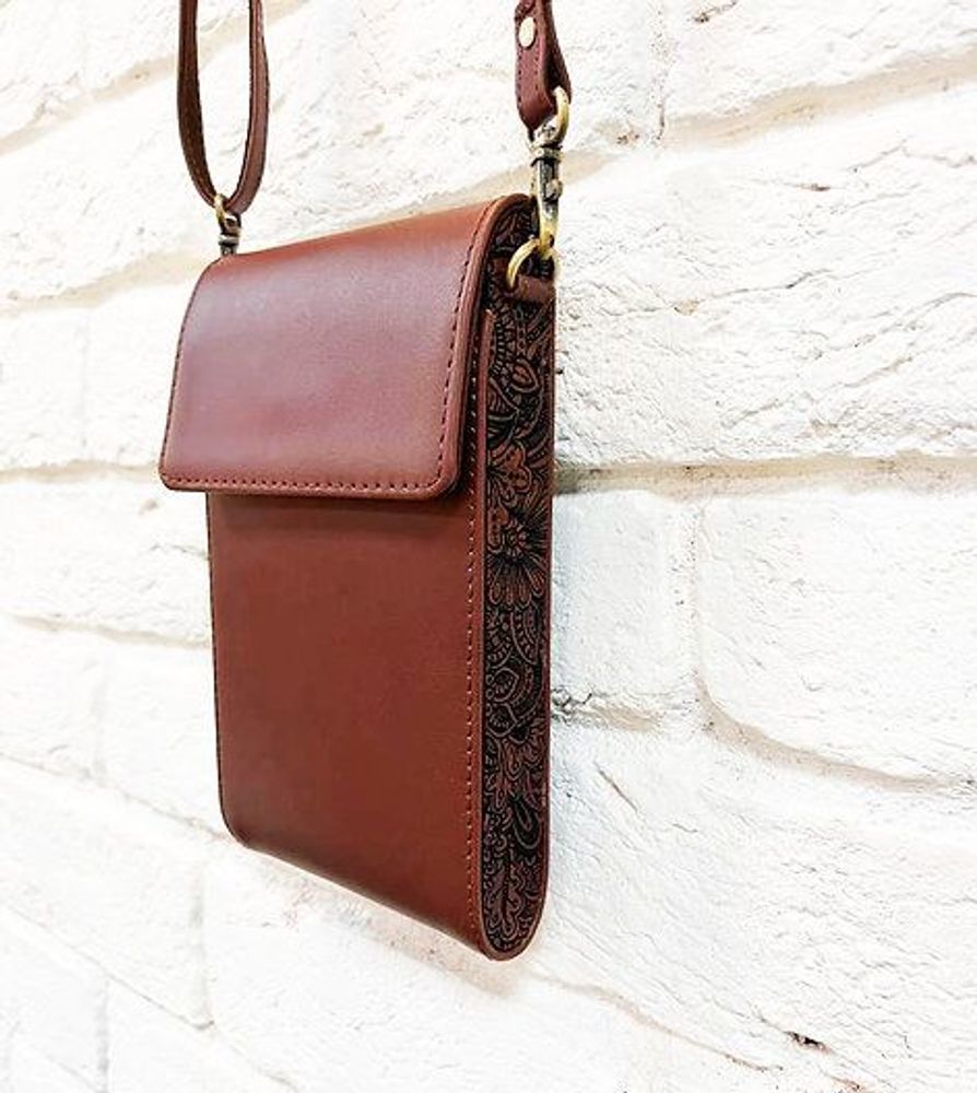 Sacs et cabas - Mini sac à bandoulière pour femme, fait main en cuir véritable - THECRAFTROOT