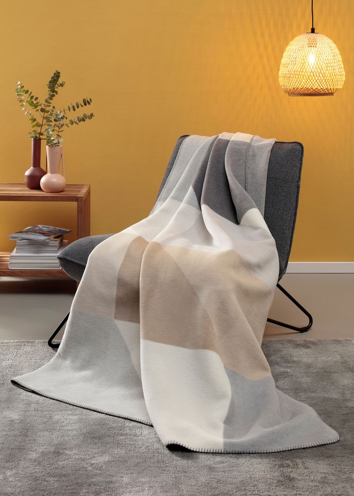 Throw blankets - Throw Great Stone - BIEDERLACK