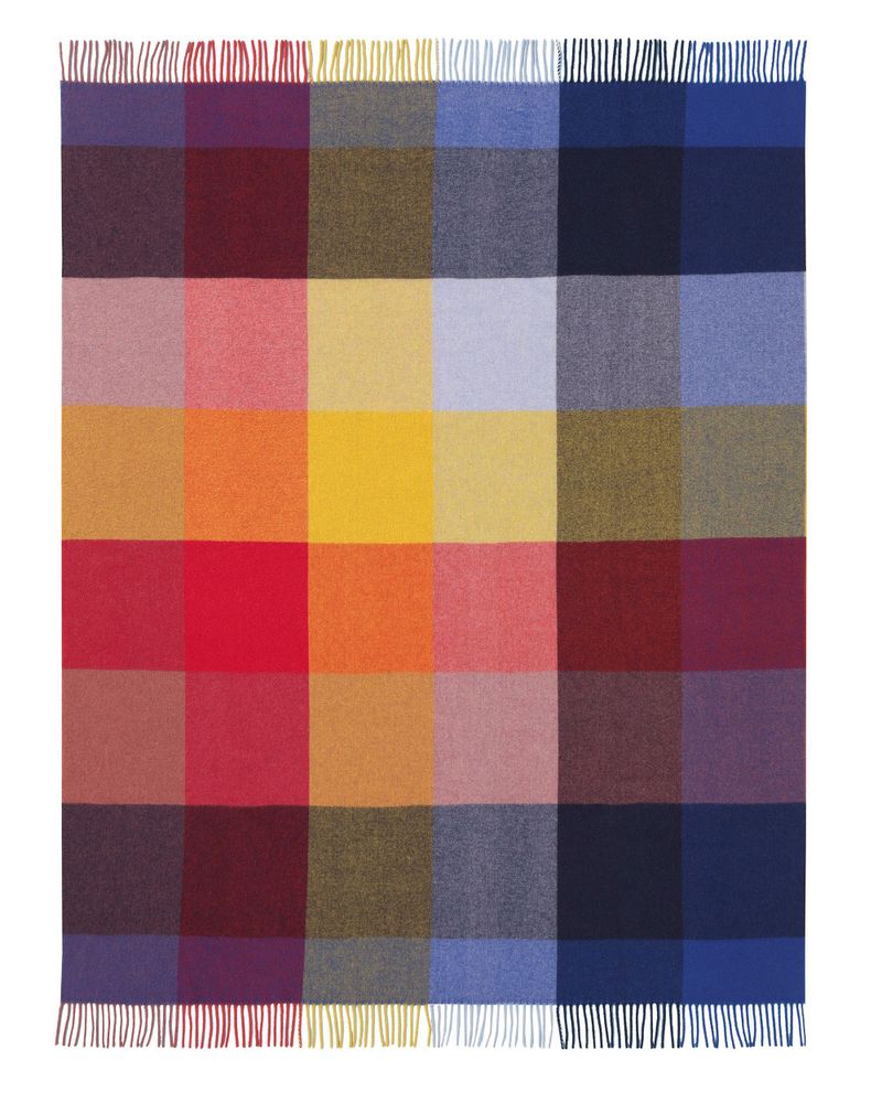 Throw blankets - Bright Square - BIEDERLACK