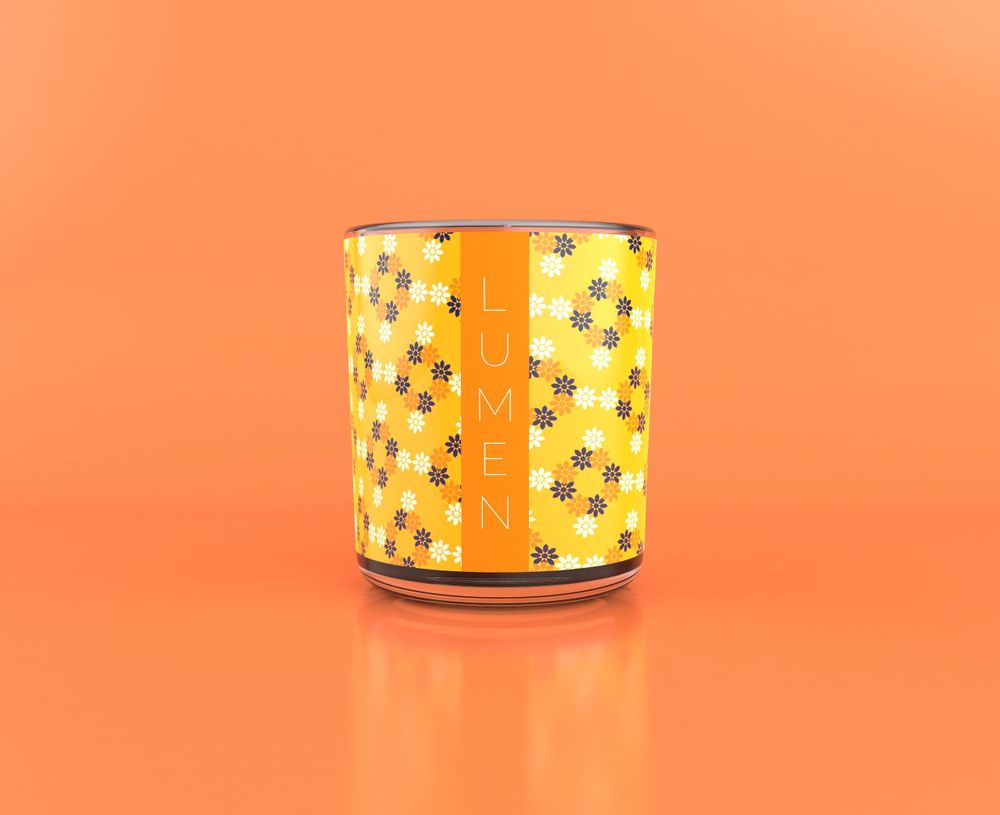 Decorative objects - Scented candle made in France Chams - series Noura - LUMEN • MAISON DE PARFUMS D'INTÉRIEUR