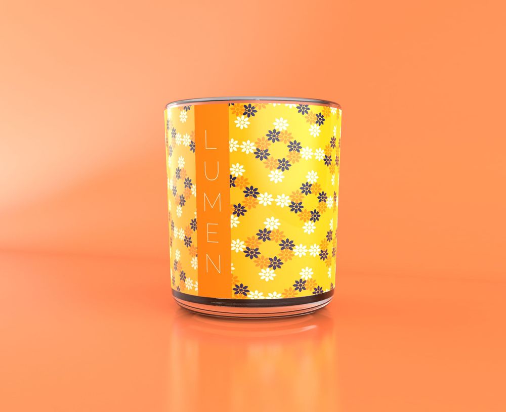 Decorative objects - Scented candle made in France Chams - series Noura - LUMEN • MAISON DE PARFUMS D'INTÉRIEUR
