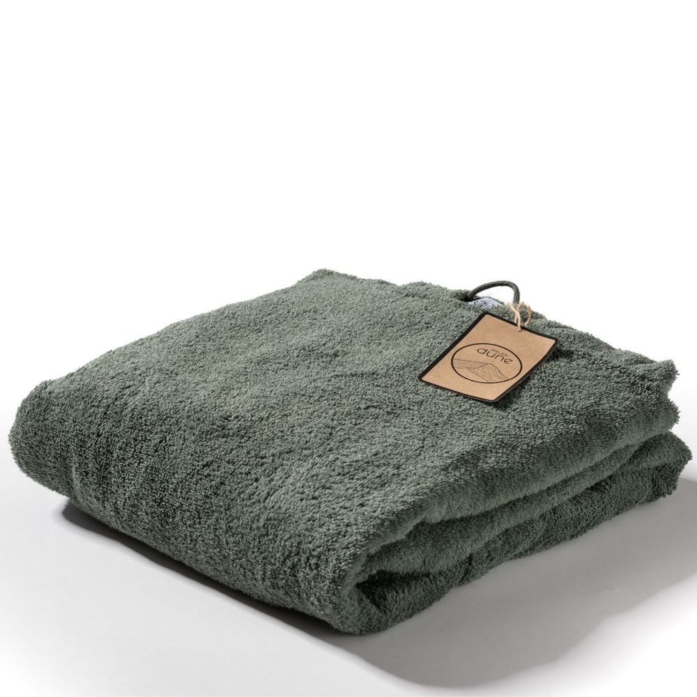 Serviettes de bain - Poncho bain Luxe BIO - Sauge - ATELIER DUNE