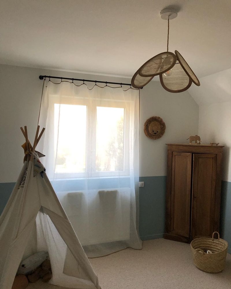 Curtains and window coverings - Agave curtain - SCÈNES DE LIN