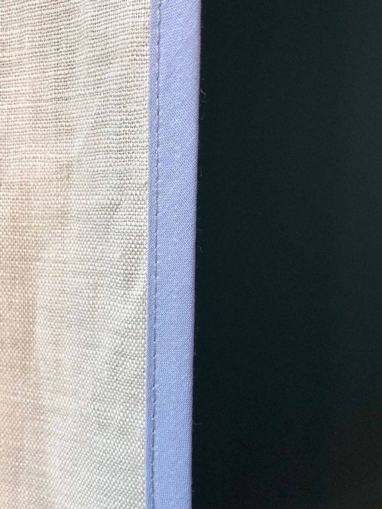 Curtains and window coverings - Agave Ficelle curtain panel. - SCÈNES DE LIN