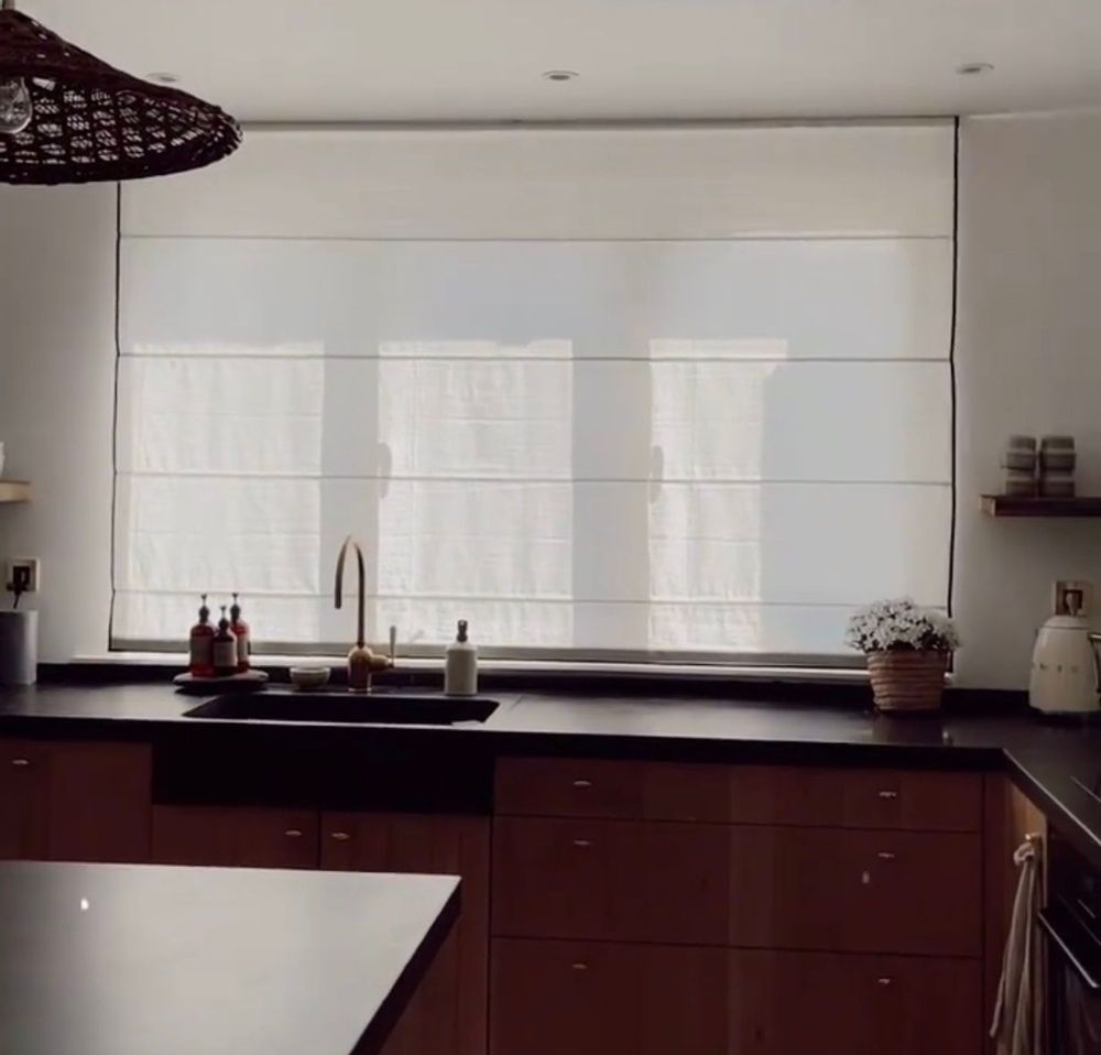 Curtains and window coverings - Agave optical white blind - SCÈNES DE LIN