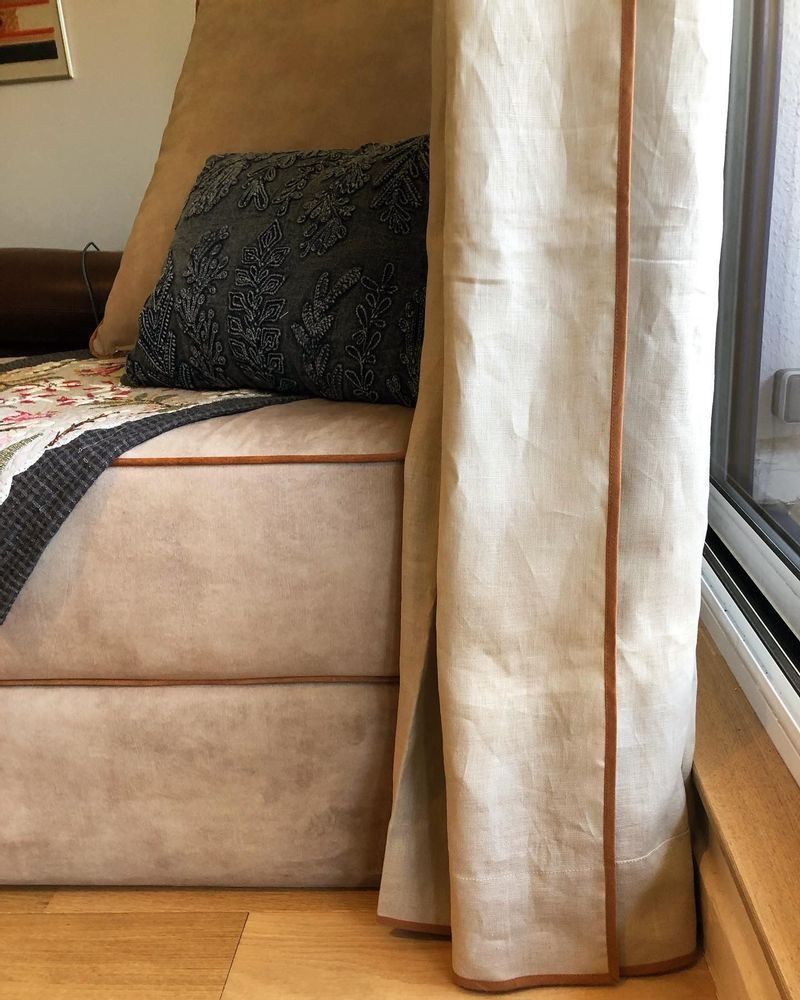 Curtains and window coverings - Agave curtain eyelets - SCÈNES DE LIN