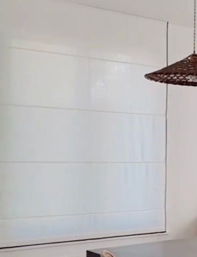 Curtains and window coverings - Agave optical white blind - SCÈNES DE LIN