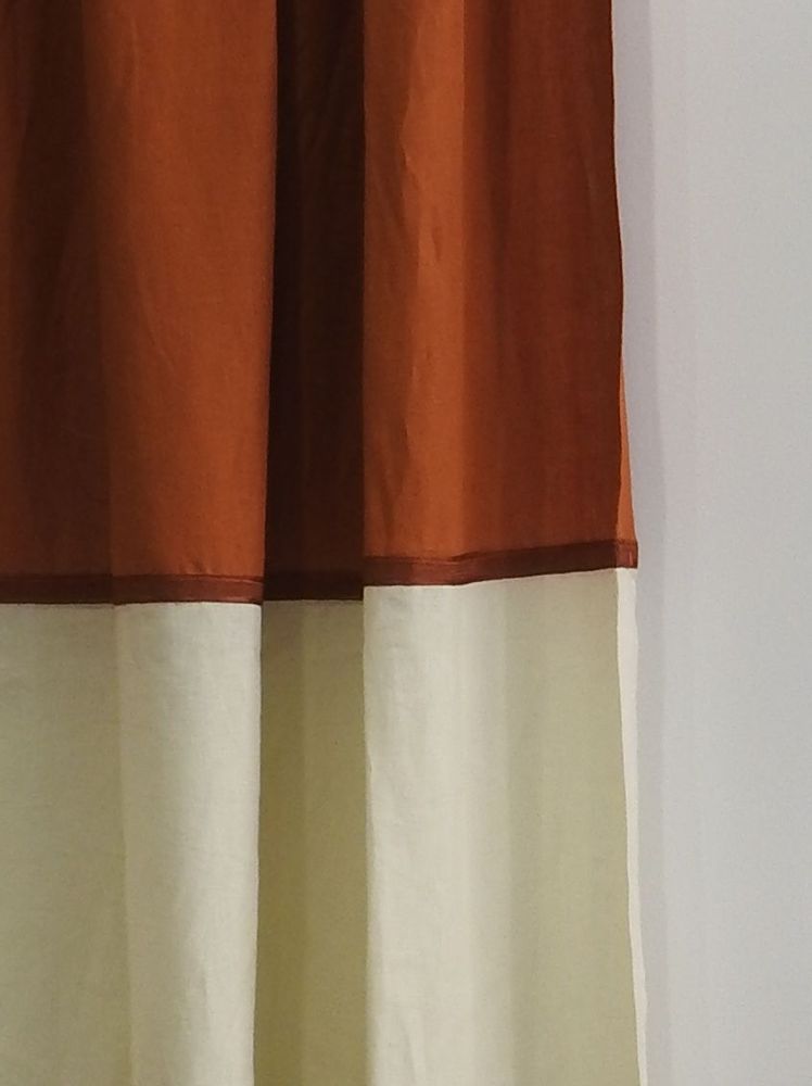 Curtains and window coverings - Aloe curtain with tape. - SCÈNES DE LIN
