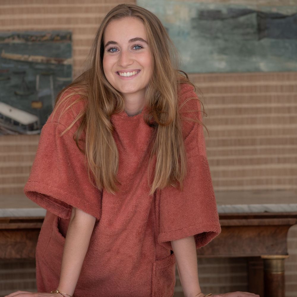 Prêt-à-porter - Poncho de bain Premium BIO - Terracotta - ATELIER DUNE
