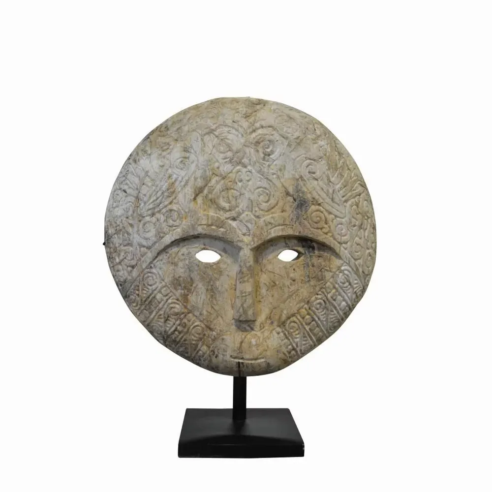 Sculptures, statuettes and miniatures - Wooden masks on stand - PAGODA INTERNATIONAL