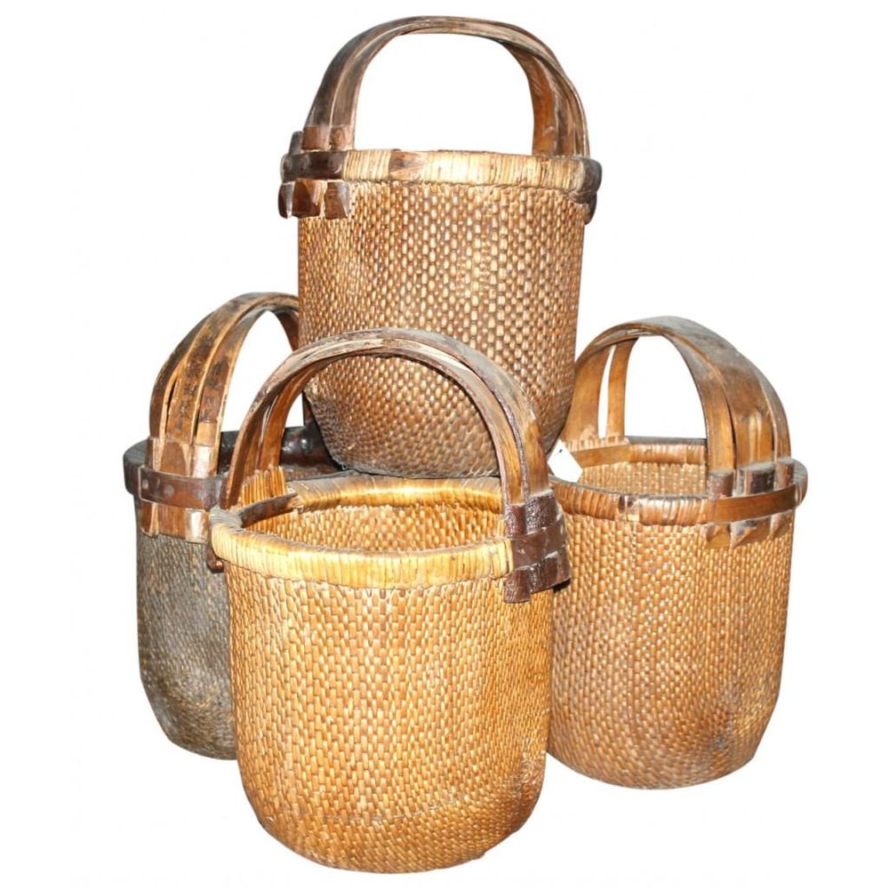 Decorative objects - Old basket - PAGODA INTERNATIONAL