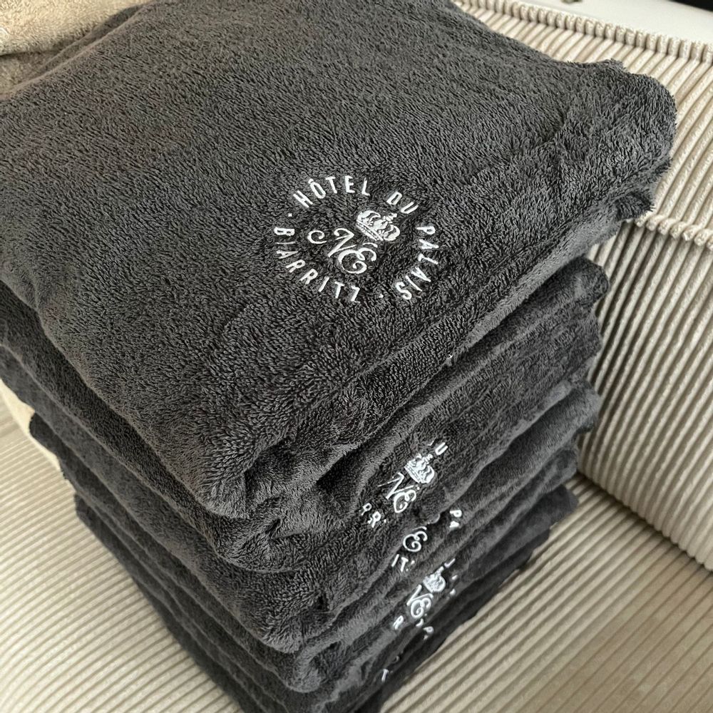 Homewear - Personalized bath ponchos in 100% certified organic cotton terrycloth - ATELIER DUNE