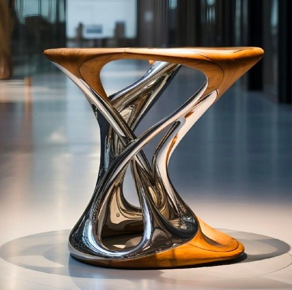 Other tables - DIGITAL ART SIDE TABLE 340 - OPENGOODS