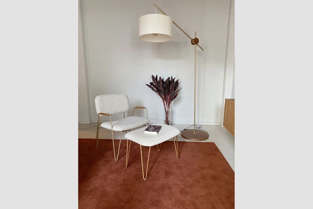 Ampoules pour éclairage intérieur - "RÓTULA" LAMPE DE SOL - ALESSANDRA DELGADO DESIGN